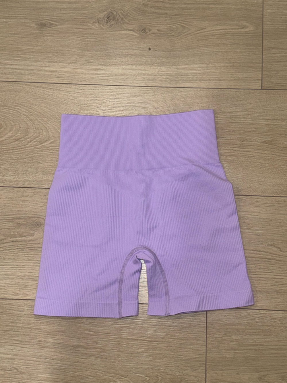 Women's Lavender Athletic Bike Shorts